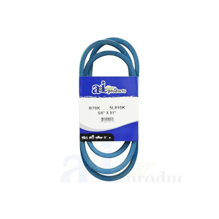 A & I Products Aramid Blue V-Belt (5/8" X 81" ) 12" x5" x1.2" A-B78K